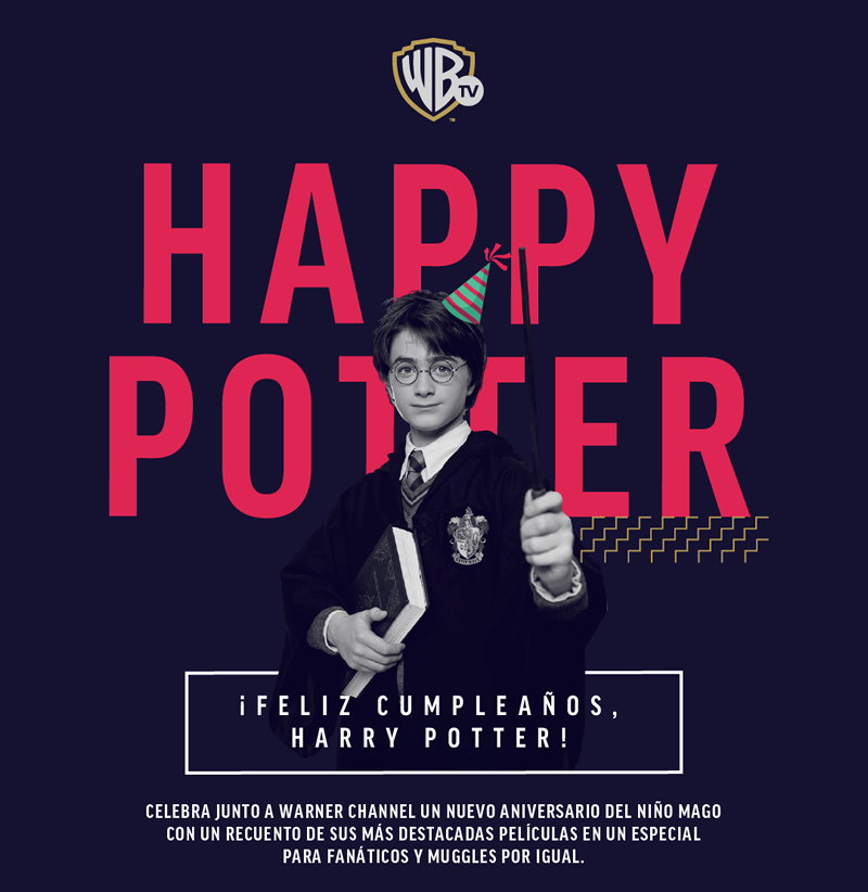  Warner Channel celebra el cumpleaños de Harry Potter